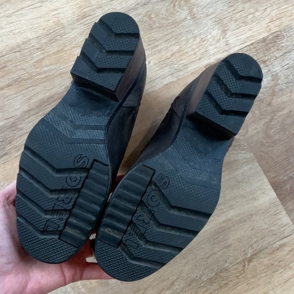 Sorel Cate Waterproof Women's Chelsea Boot Casual Blackened Brown - Picture 7 of 9